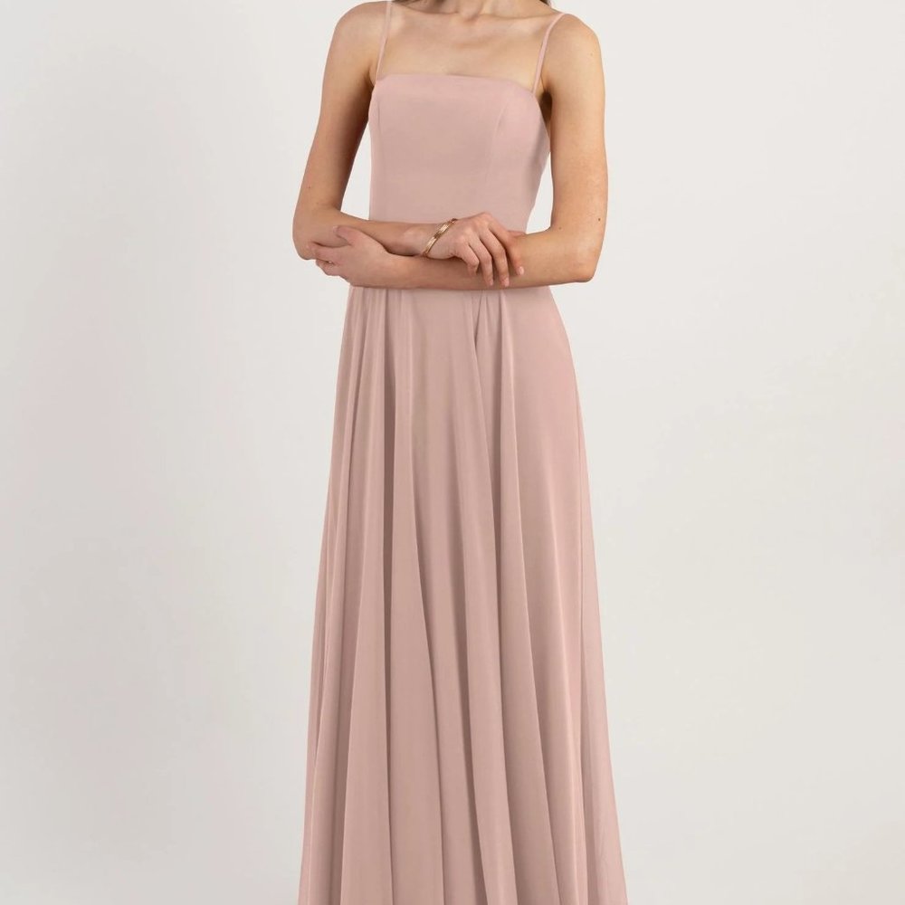 JENNY YOO “Renee” Whipped Apricot Dress sz 6